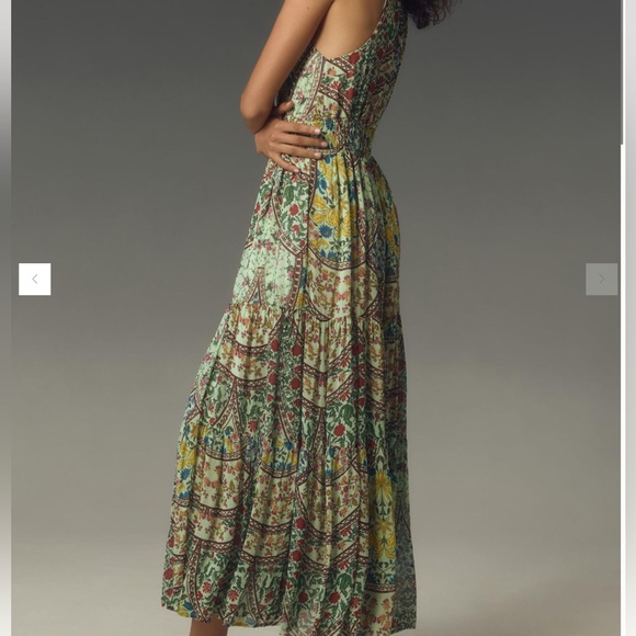 ❌Sold- Anthropologie SOMERSET Halter Maxi Dress - Picture 3 of 15